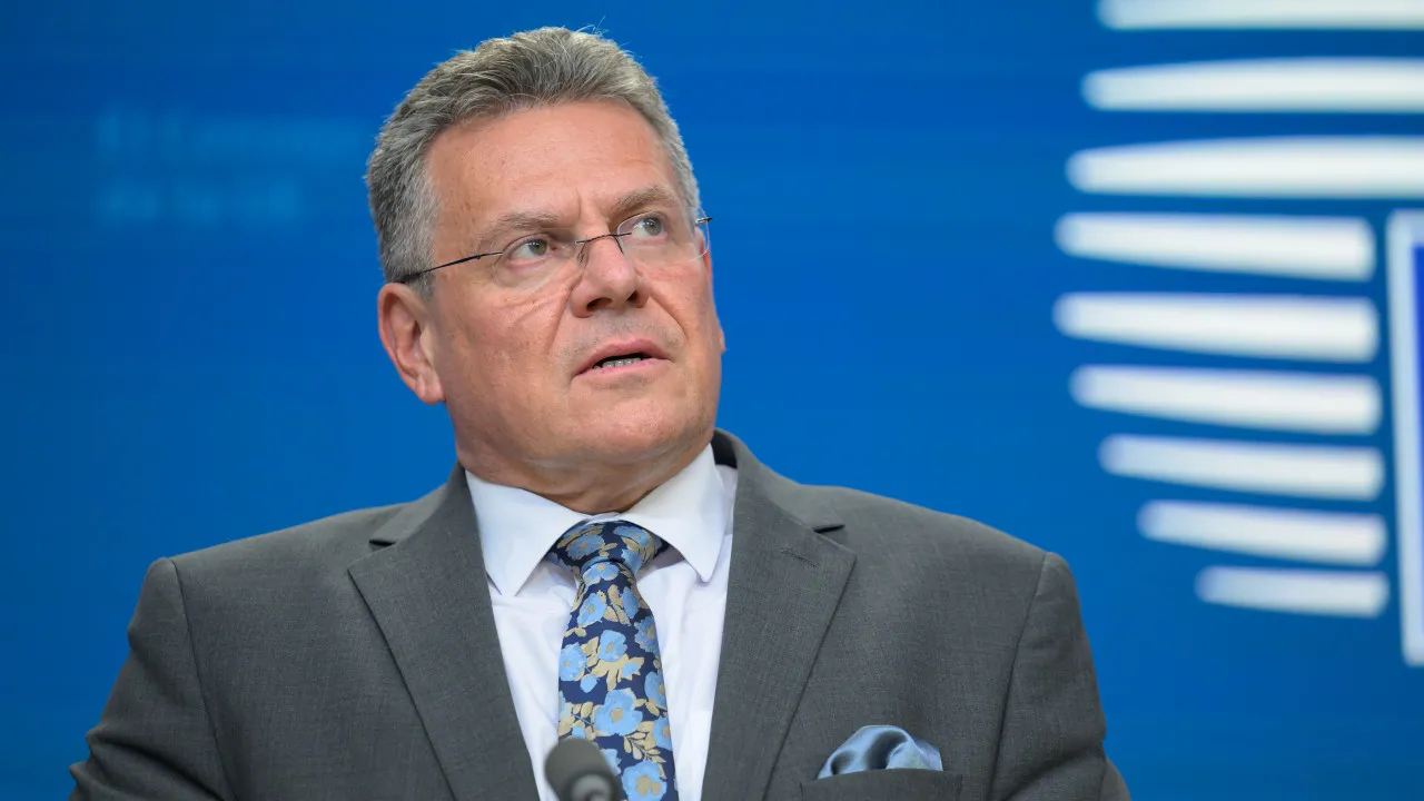Tarifas? Sefcovic prepara-se com Von der Leyen para