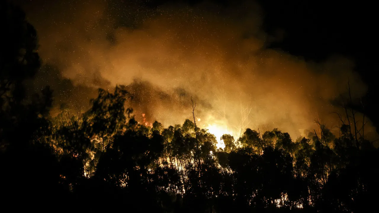 Incêndios. Cerca de oito mil clientes estavam sem luz pelas