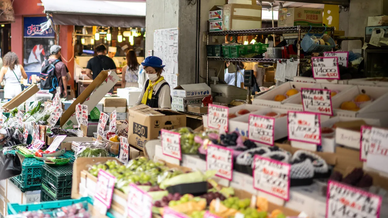 Inflação no Japão sobe 3,1% devido ao aumento dos preços dos
