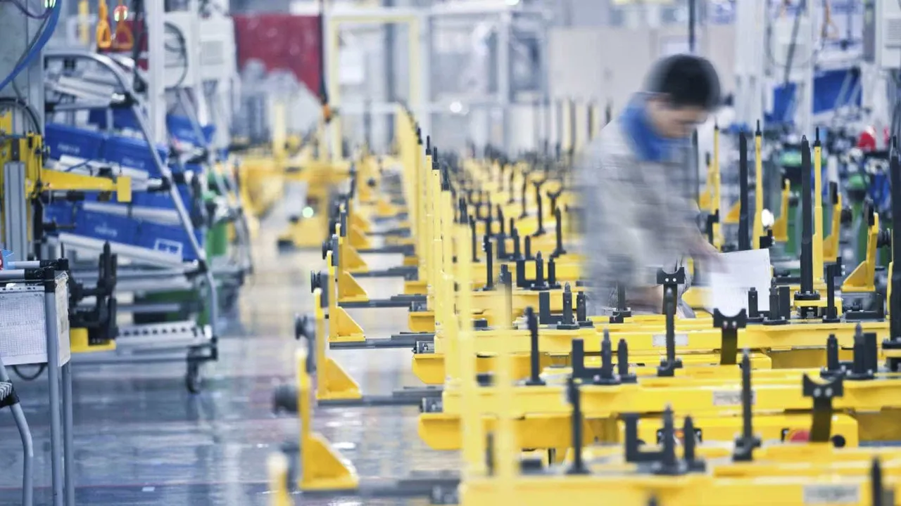 Produção industrial acelera 1,2% no 2.º trimestre
