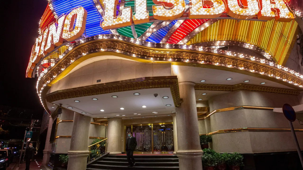 Receitas do jogo em Macau em julho com valor mais alto desde