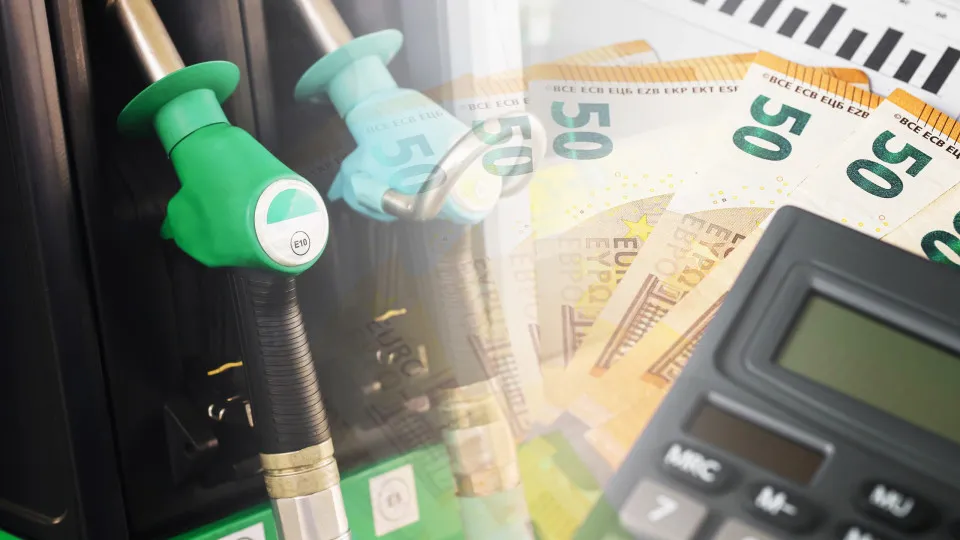 Combustíveis cá acima da média da UE (devido à carga fiscal