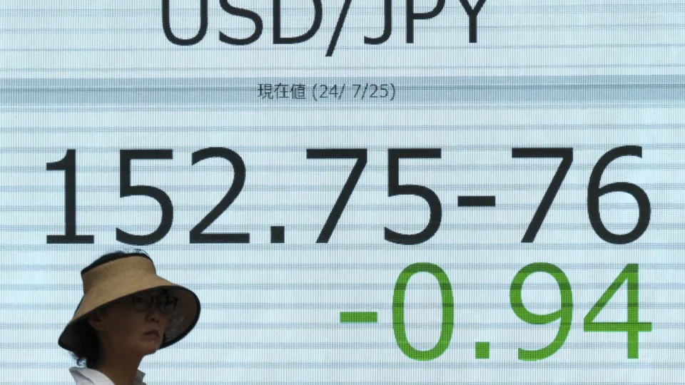 Iene. Japão reitera preocupação com flutuações "rápidas" e