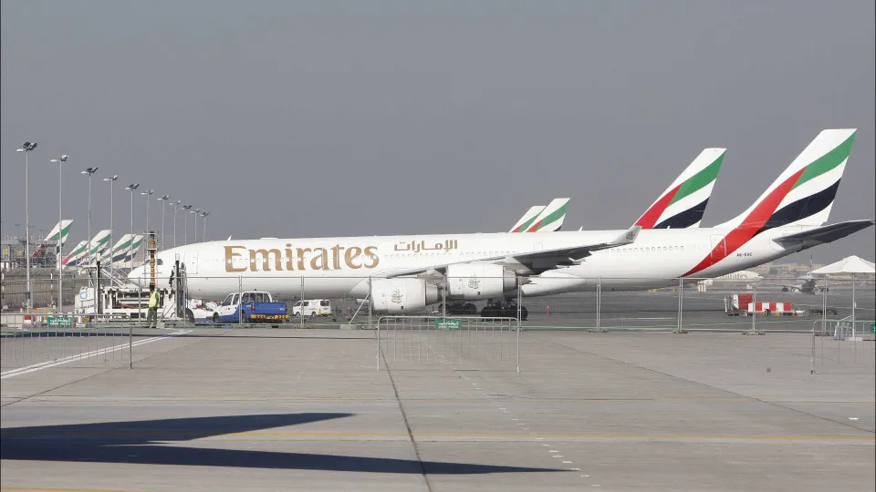 Emirates cancela voos entre Dubai e Lisboa amanhã devido à
