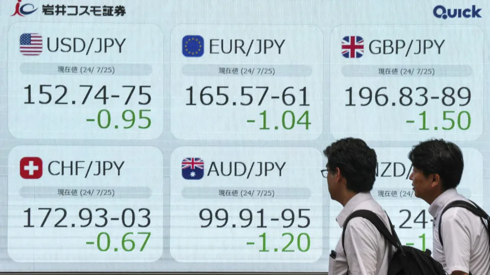 Japão reafirma "liberdade" para tomar "medidas" face à queda