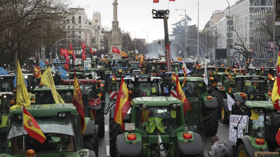 Acordo com Mercosul: Agricultores com centenas de tratores
