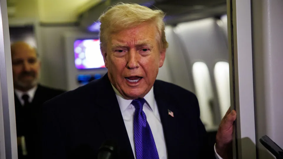 Donald Trump diz que inflação dos EUA "entrou nos carris"