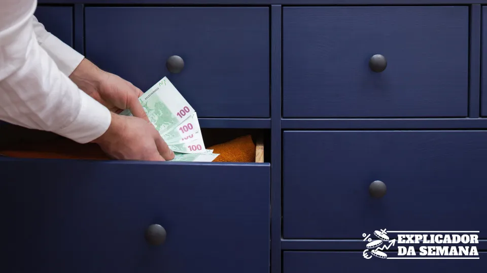 Explicador da semana. Quanto dinheiro deve ter em casa para