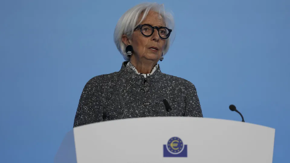 Lagarde alerta para otimismo em excesso: "Verdadeiro choque"