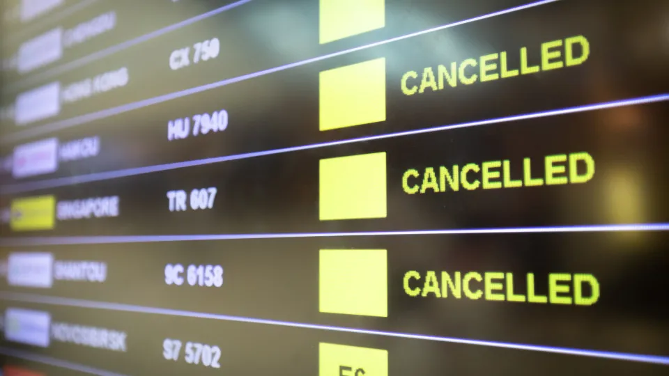 O que fazer em caso de voo ou férias canceladas para o Médio