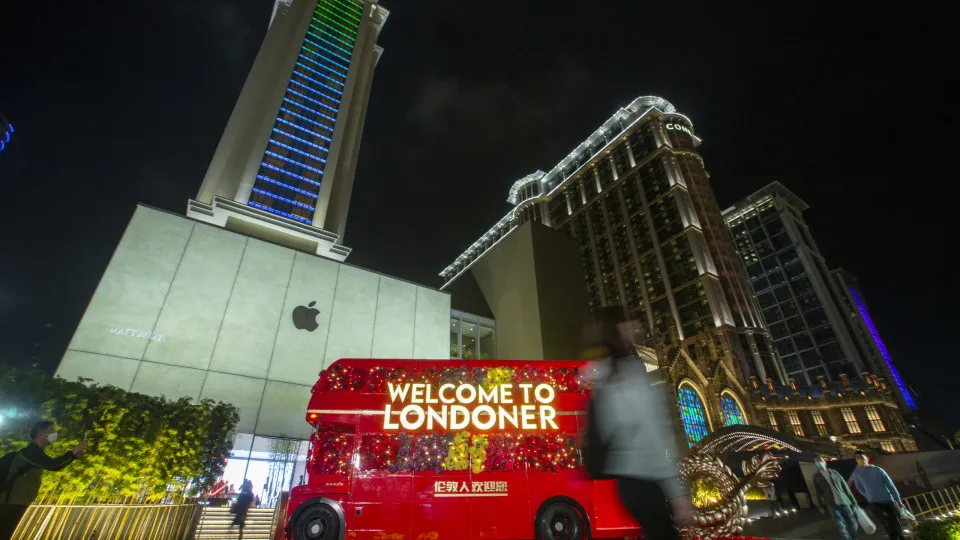 Lucro da operadora de jogo de Macau Sands China sobem 23,6%