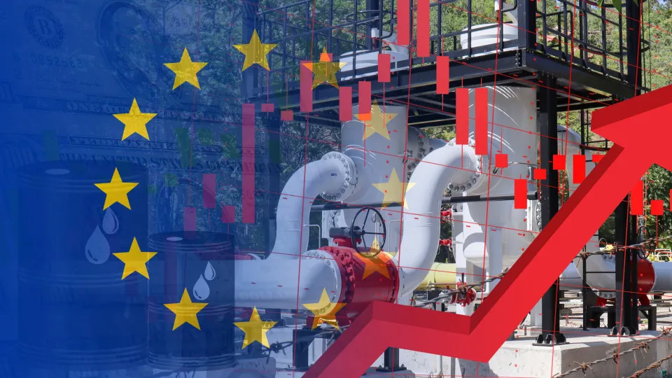 Bolsas europeias em baixa com Brent a disparar para mais de