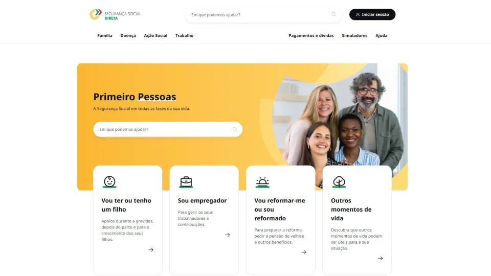 Há novidades no portal da Segurança Social a partir de hoje: