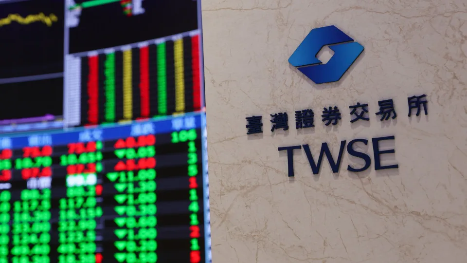 Taiwan supera Índia como quinto maior mercado bolsista do