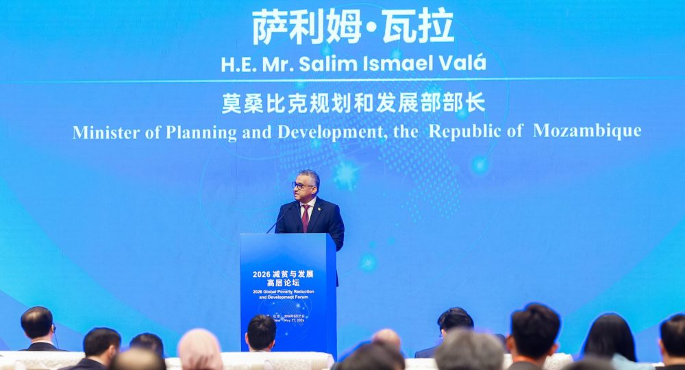 Moçambique aposta na parceria com a China para reduzir
